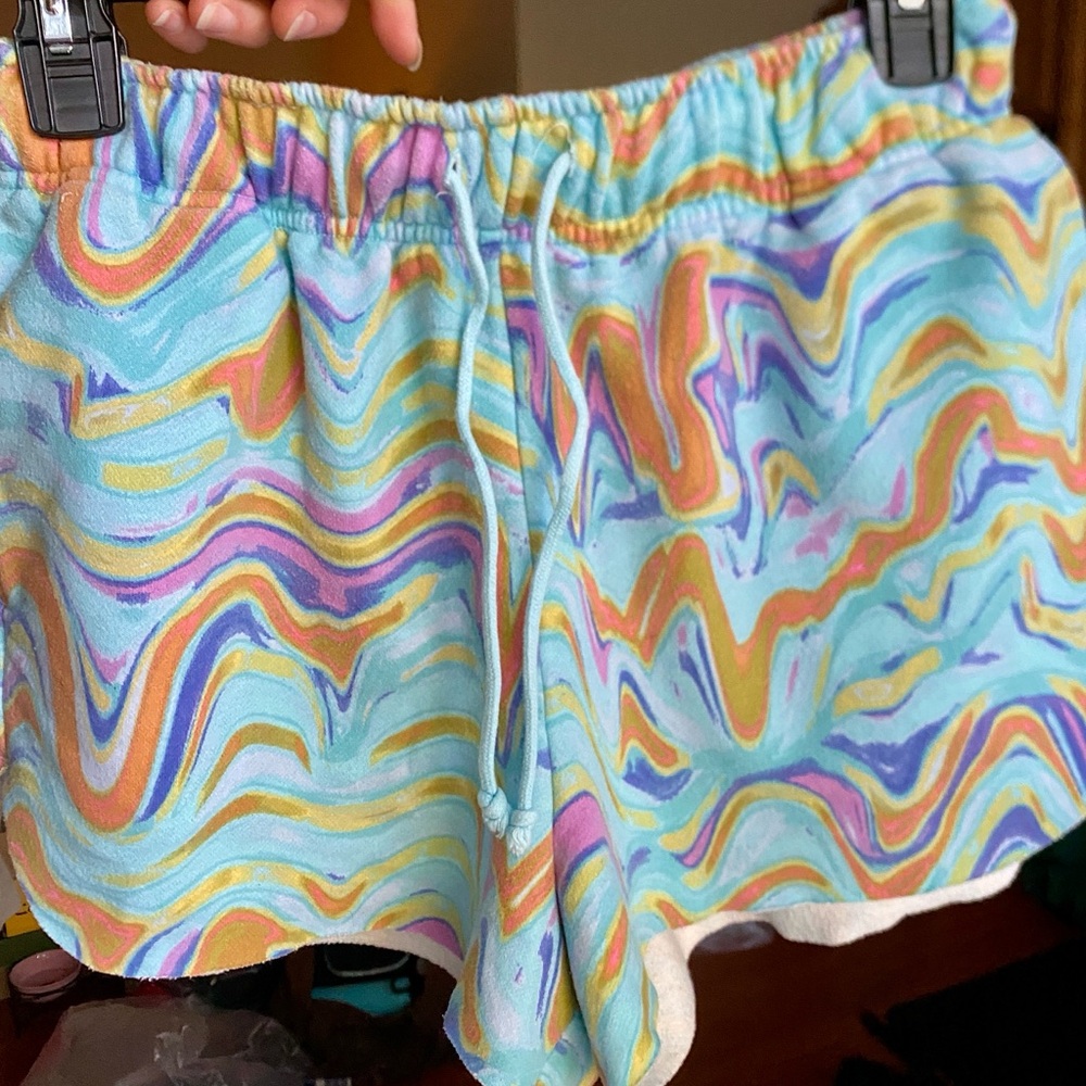 Wild Fable Multicolor Swirl knit Shorts